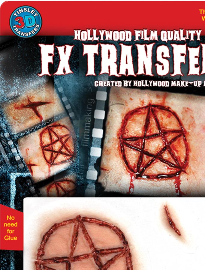 3D FX Engraved Tattoos Makeup Accessory