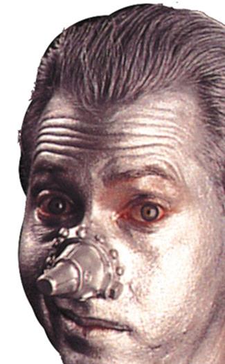 Wiz Tin Man Nose Prosthetic Makeup Accessory