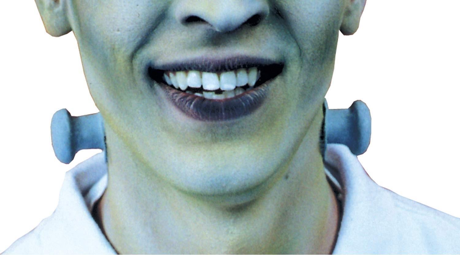 Frankenstein Monster Neck Bolts Prosthetic Makeup Accessory