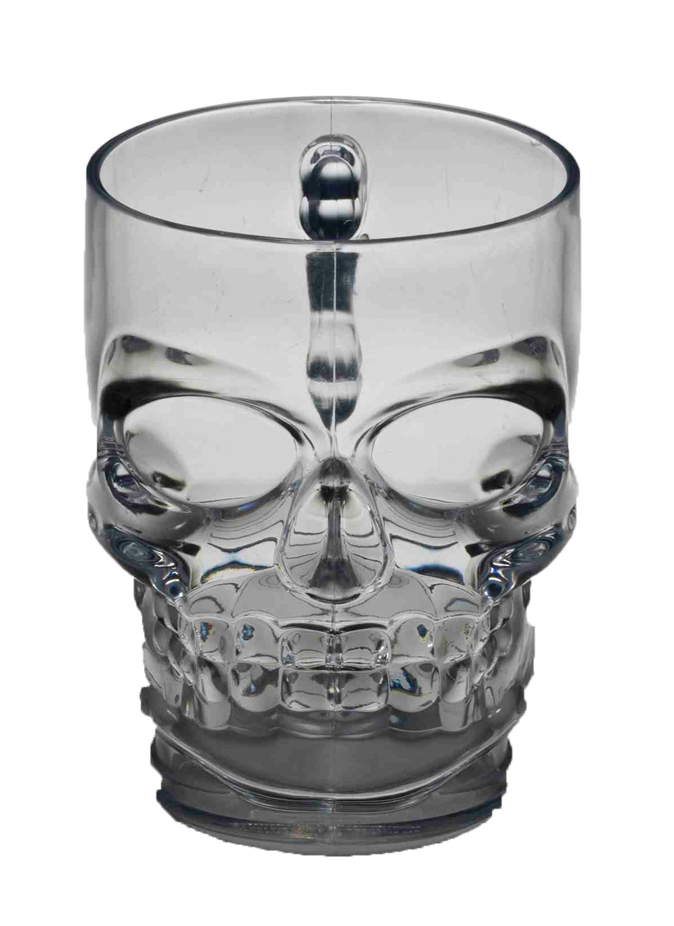 Skull Mug Plastic Glass