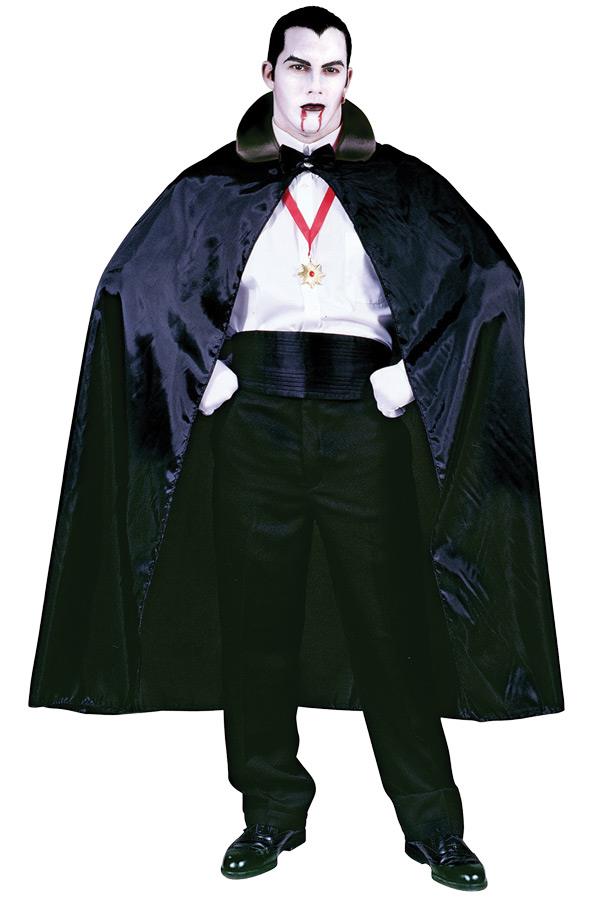 Vampire Count Dracula Black 56in Adult Cape