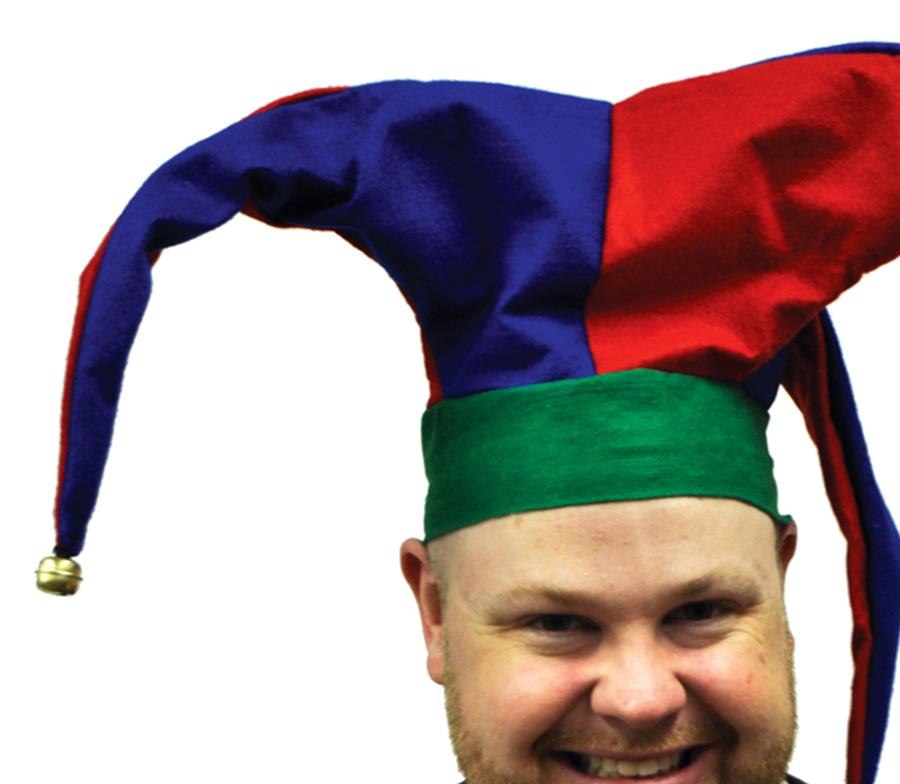 Jester Mardi Gras Velvet Adult Hat