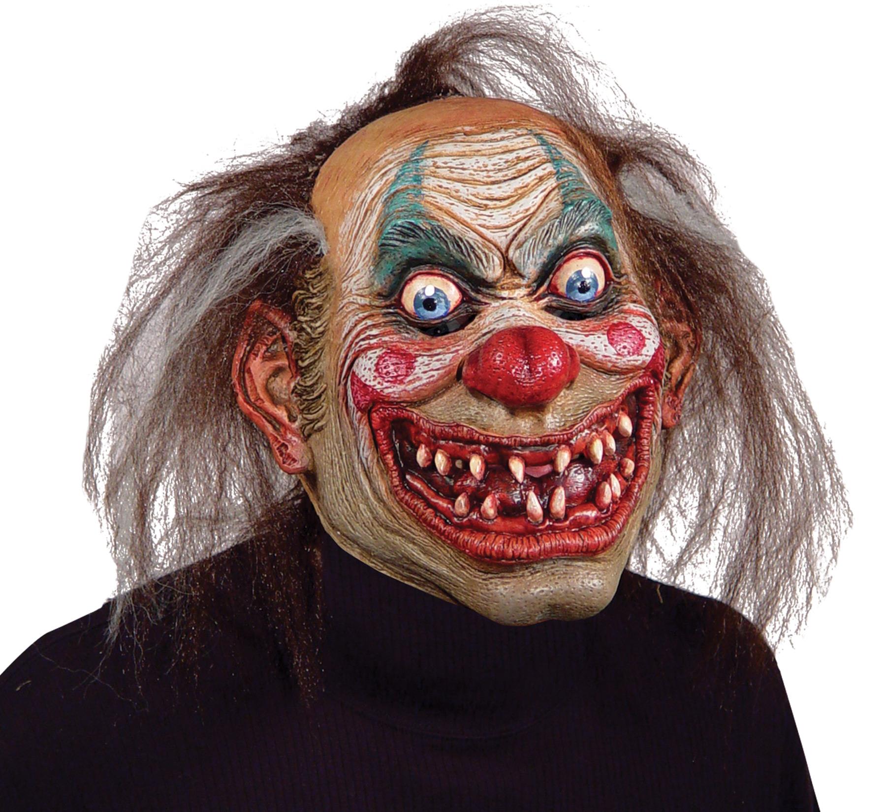 Carnival Drifter Insane Clown Adult Mask