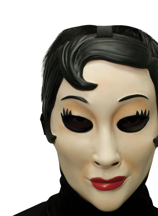 Emo Girl Plastic Adult Mask