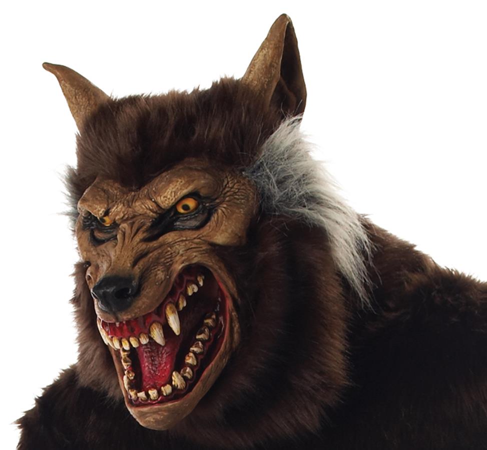 Deluxe Werewolf Monster Beast Adult Mask