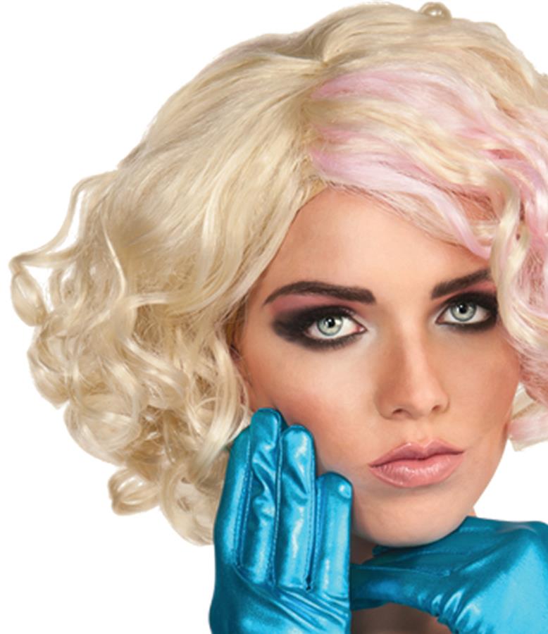 Lady Gaga Blue Adult Gloves