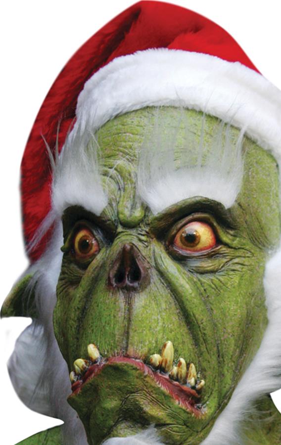The Grinch Evil Santa Claus Latex Adult Mask