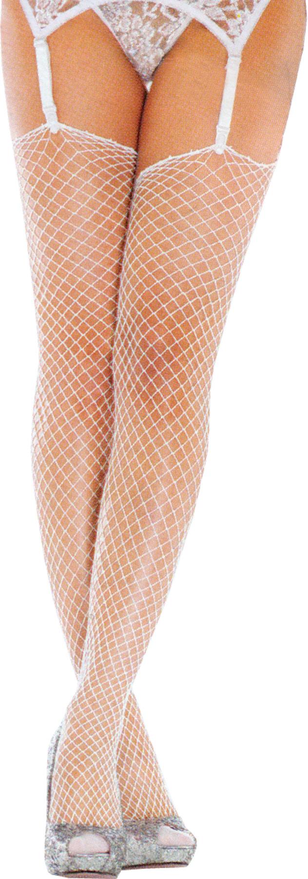 Industrial Net White Stockings Adult Costume Accessory