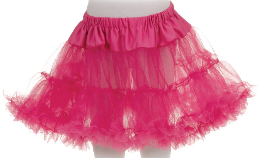 Fuchsia Petticoat Tutu Child Costume Accessory