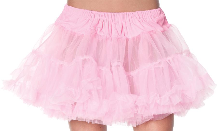 Bubblegum Pink Petticoat Tutu Adult Costume Accessory