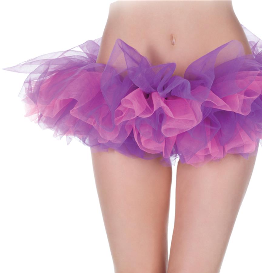 Pink Purple Sexy Tutu Adult Costume Accessory
