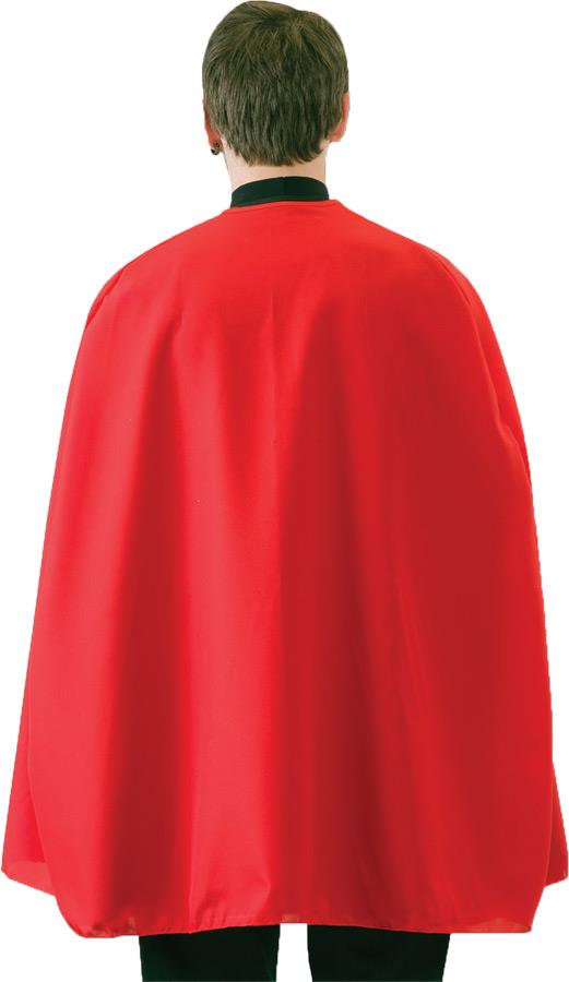 Red Superhero Adult Cape