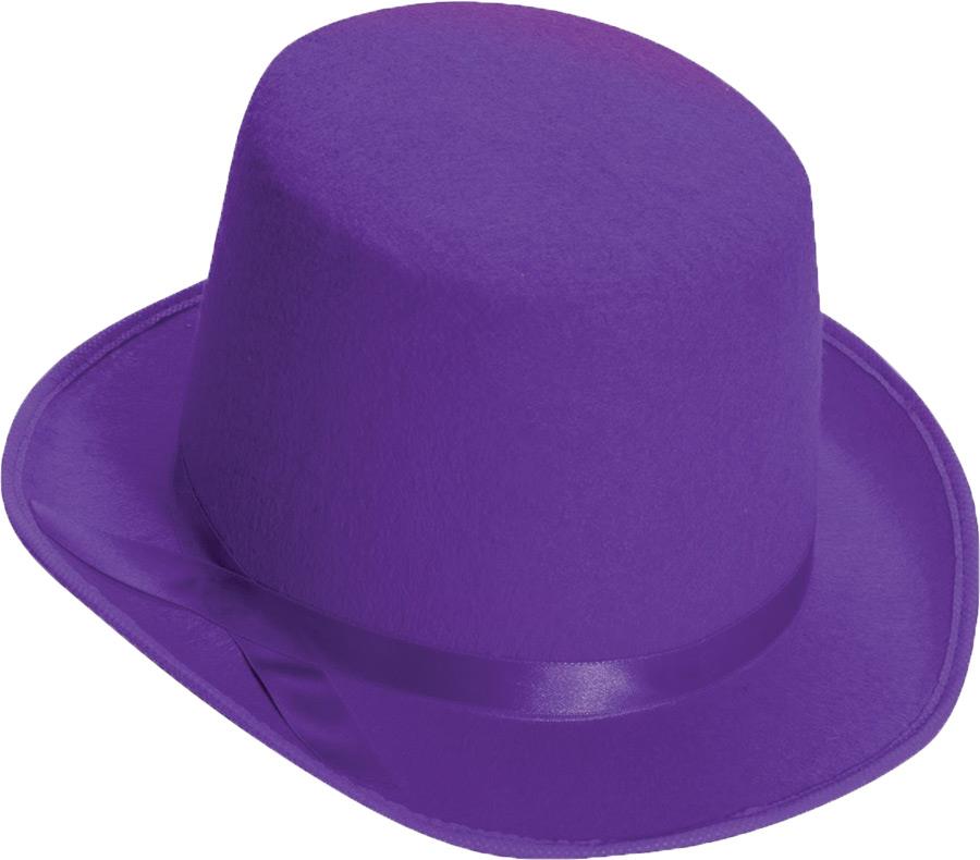 Purple Adult Top Hat
