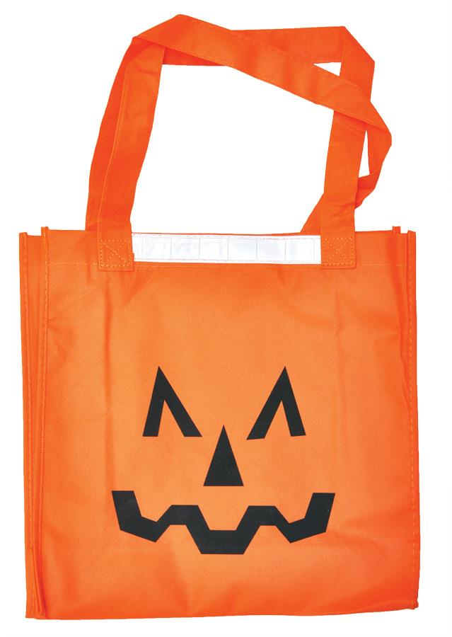 Nylon Pumpkin Bag Costume Accessory