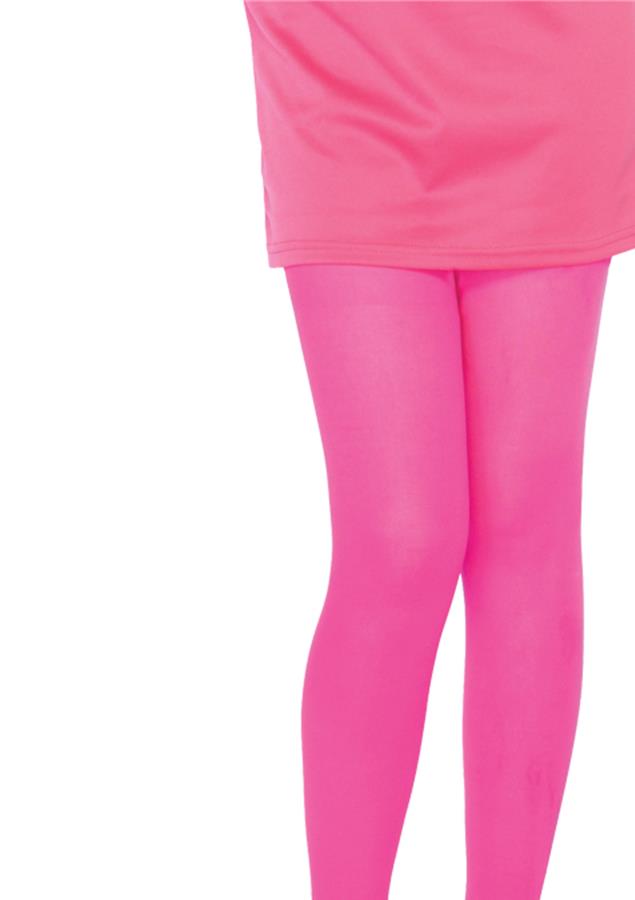 Neon Pink Tights Child Costume Accessory