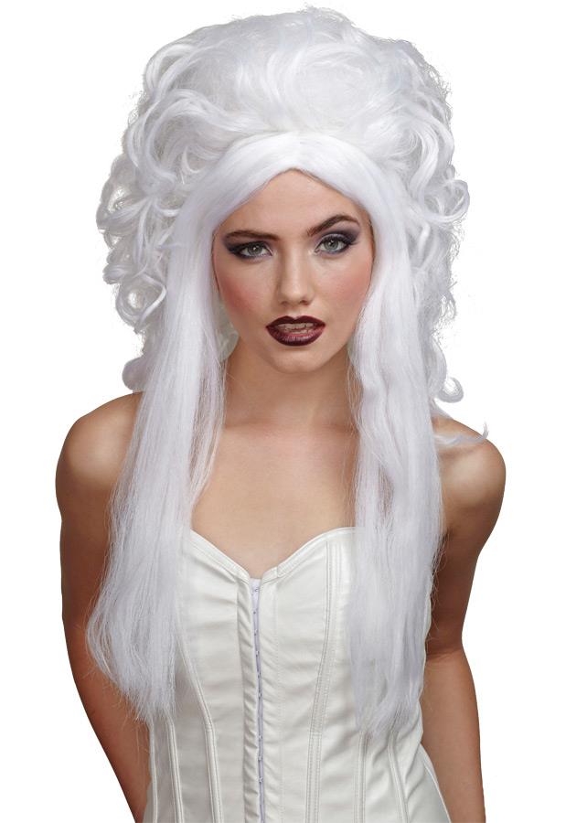Nightmare Spirit Ghost White Adult Wig
