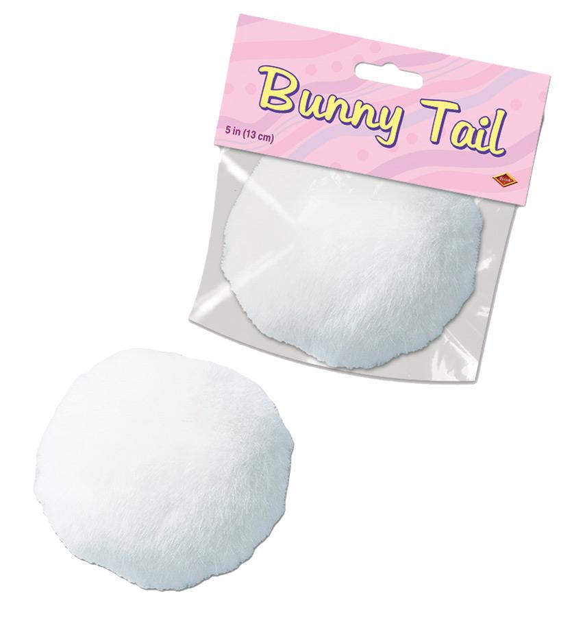 Plush Bunny Tail Adult Costume Accessory