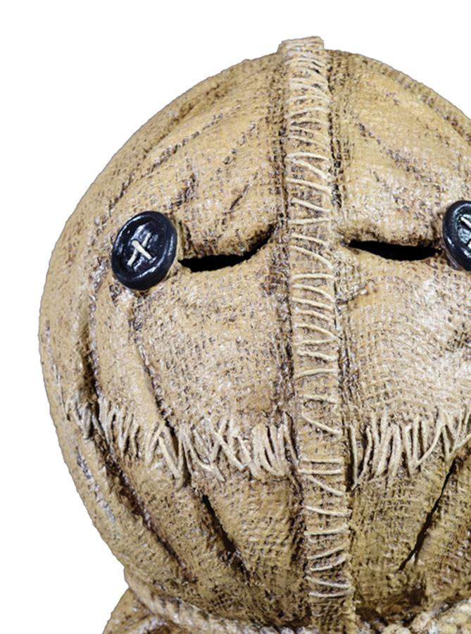 Trick R Treat Sam Faux-Burlap Full Head Adult Mask