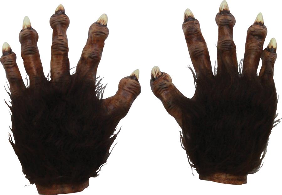 Wolf Latex Hands Deluxe Adult Gloves