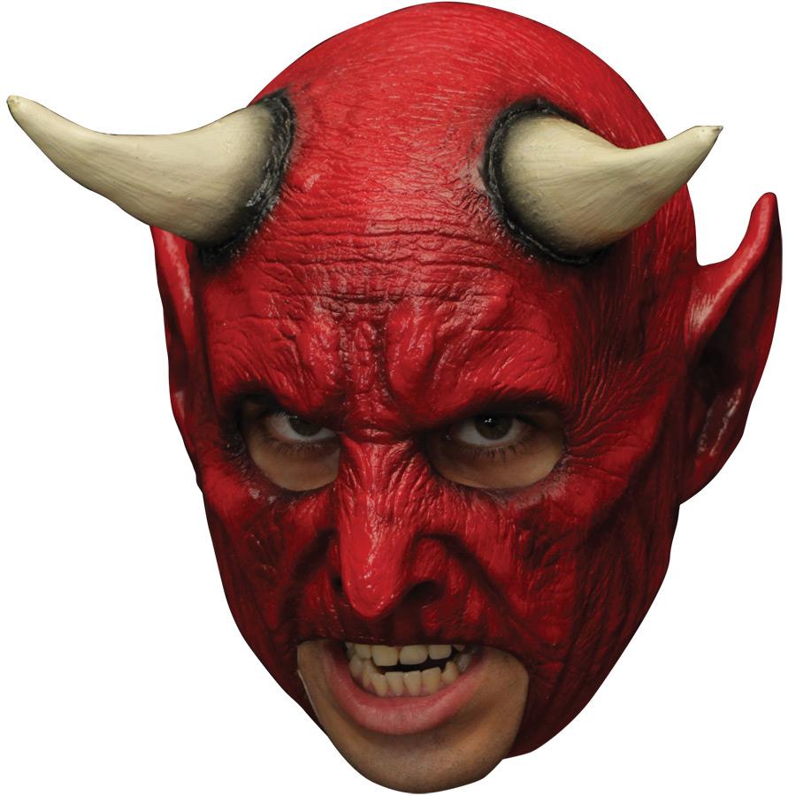 Demon Chinless Latex Adult Mask
