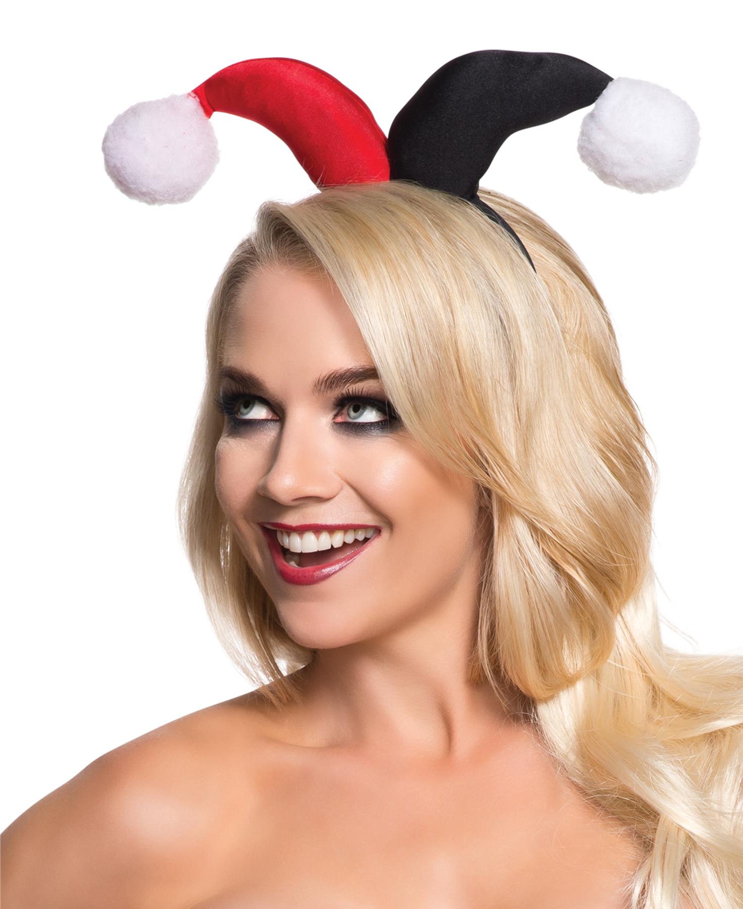 Harley Quinn Headband Adult Costume Accessory