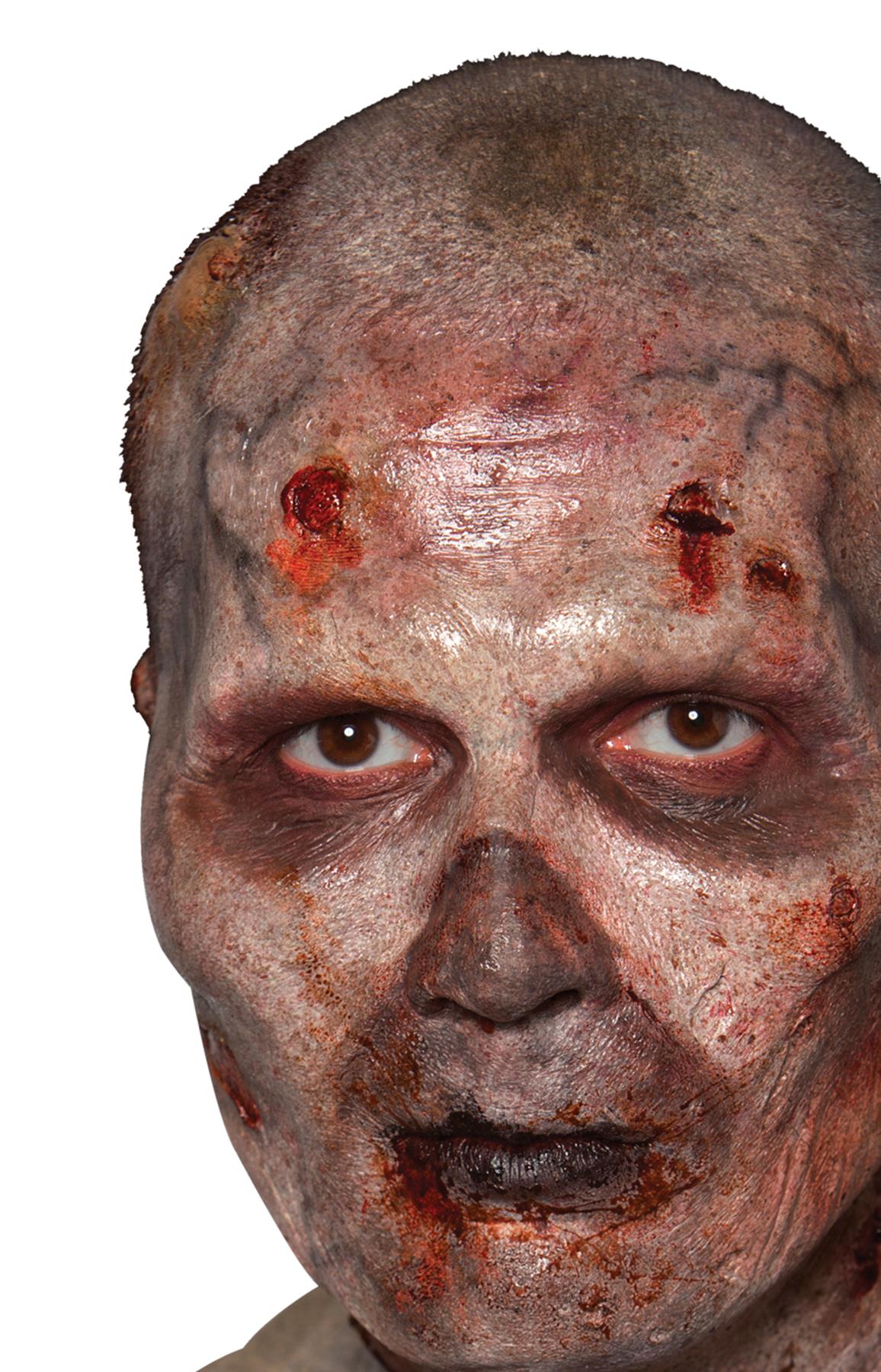Stage 2 Zombie Foam Prosthetic Makeup Accessory