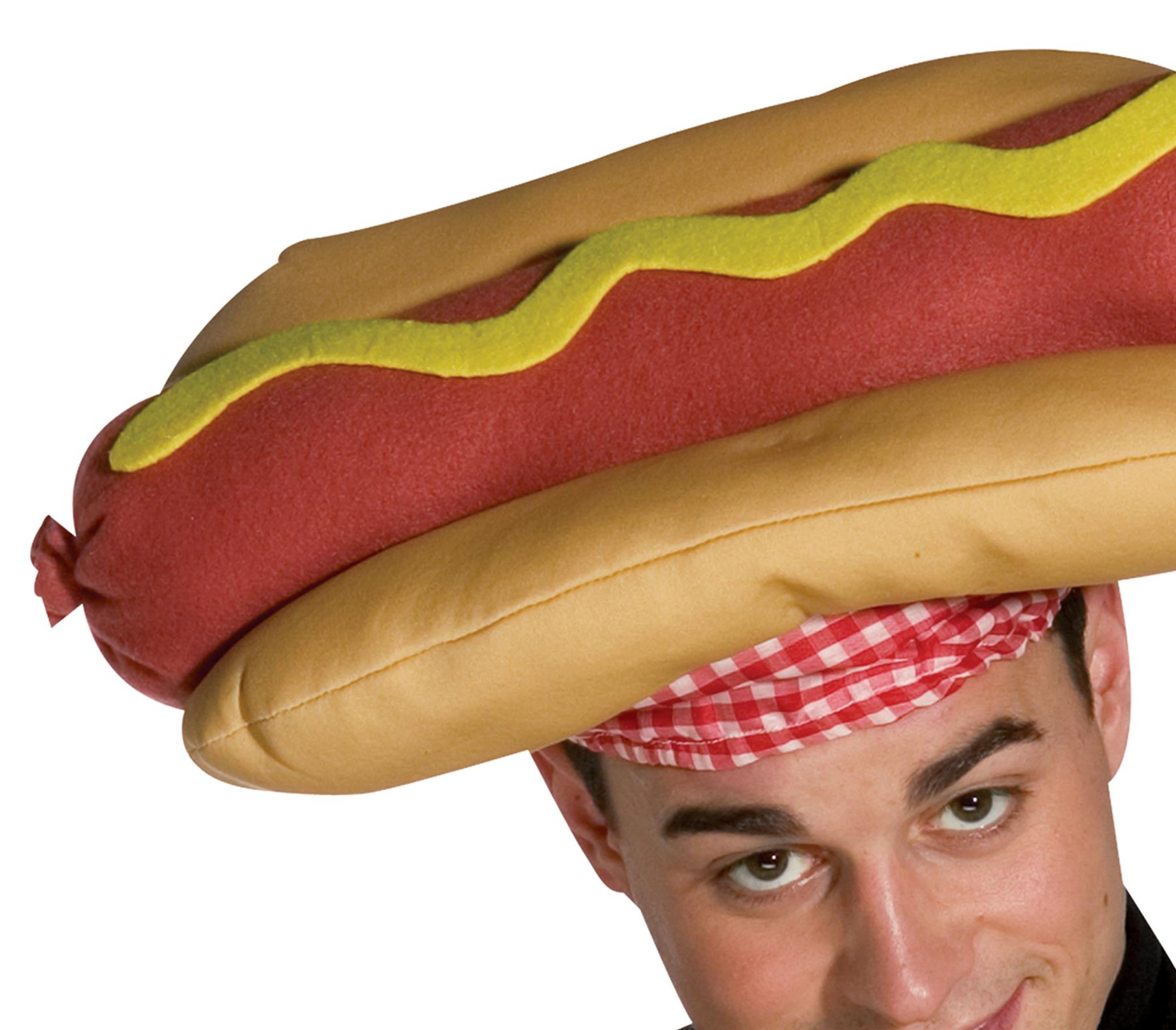 Hot Dog Adult Hat