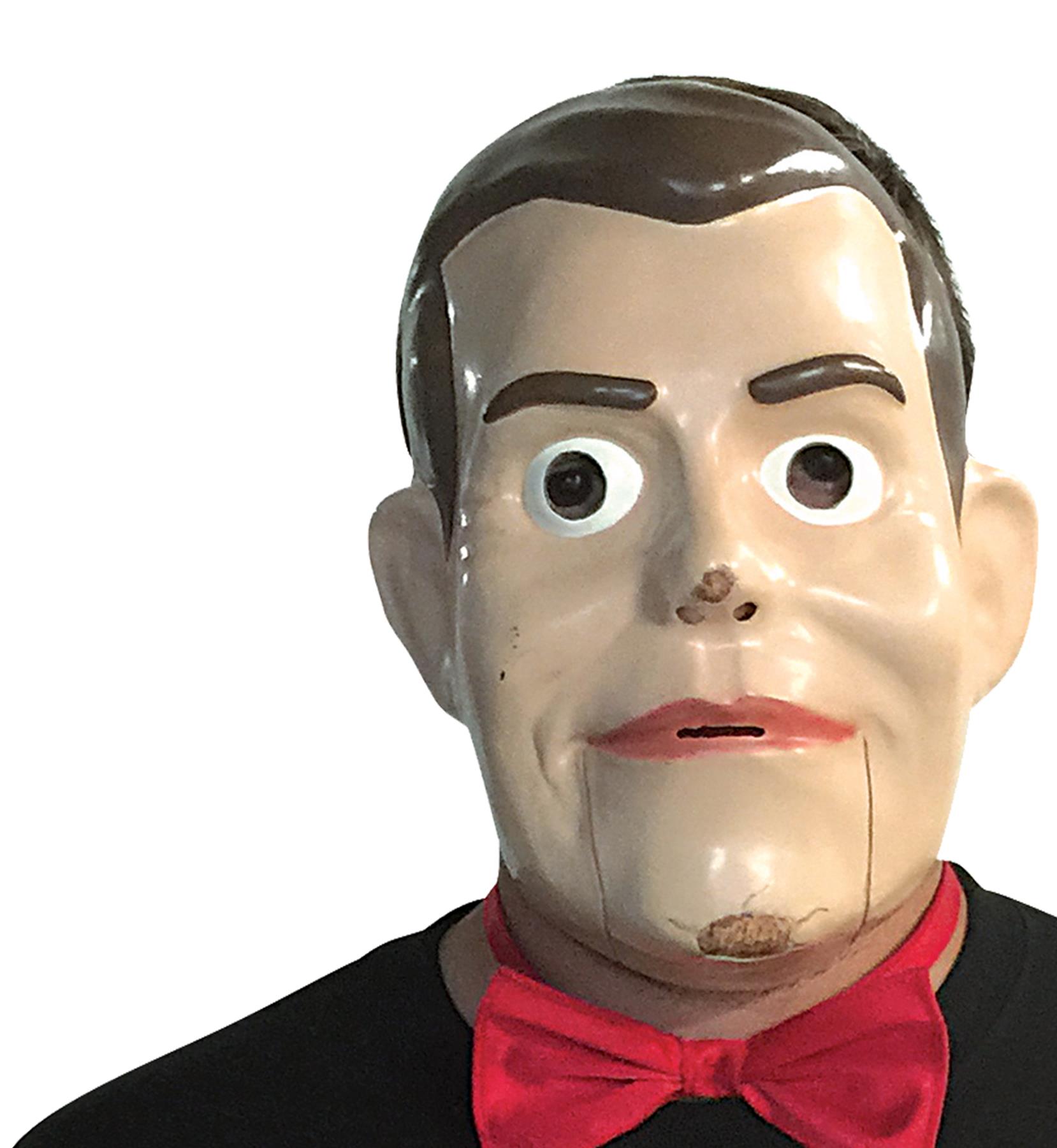 Goosebumps Slappy the Dummy Adult Mask and Bow Tie