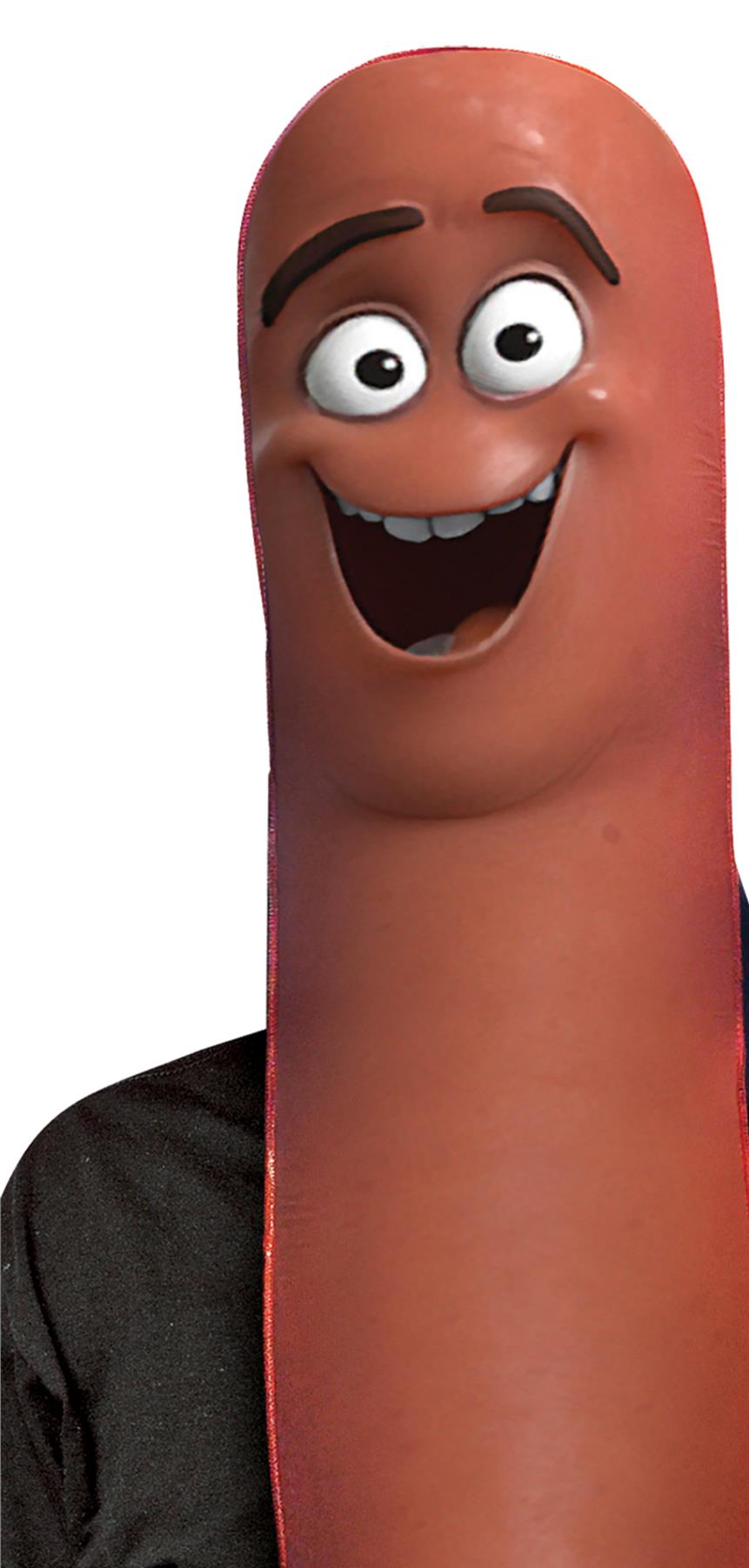 Sausage Party Frank Wienerton Adult Mask