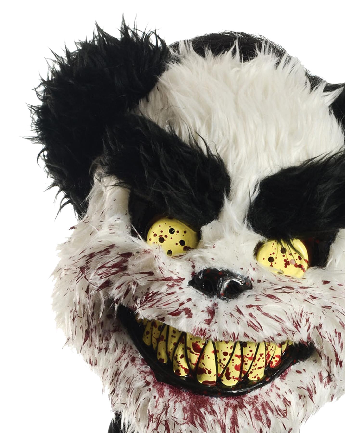 Charles Black and White Evil Teddy Bear Adult Mask
