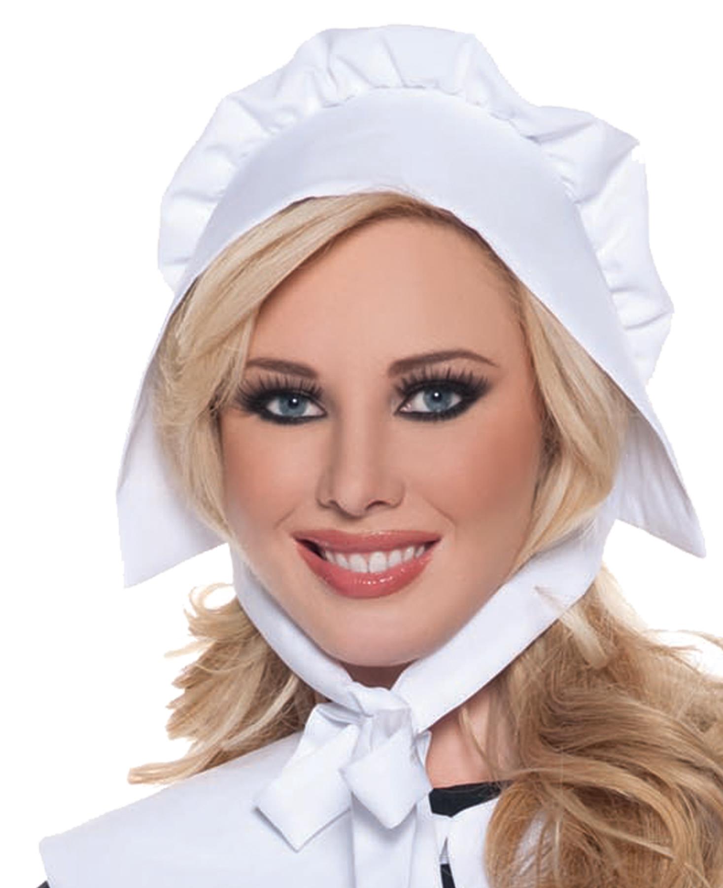 Pilgrim Bonnet and Collar Adult Costume Accessory
