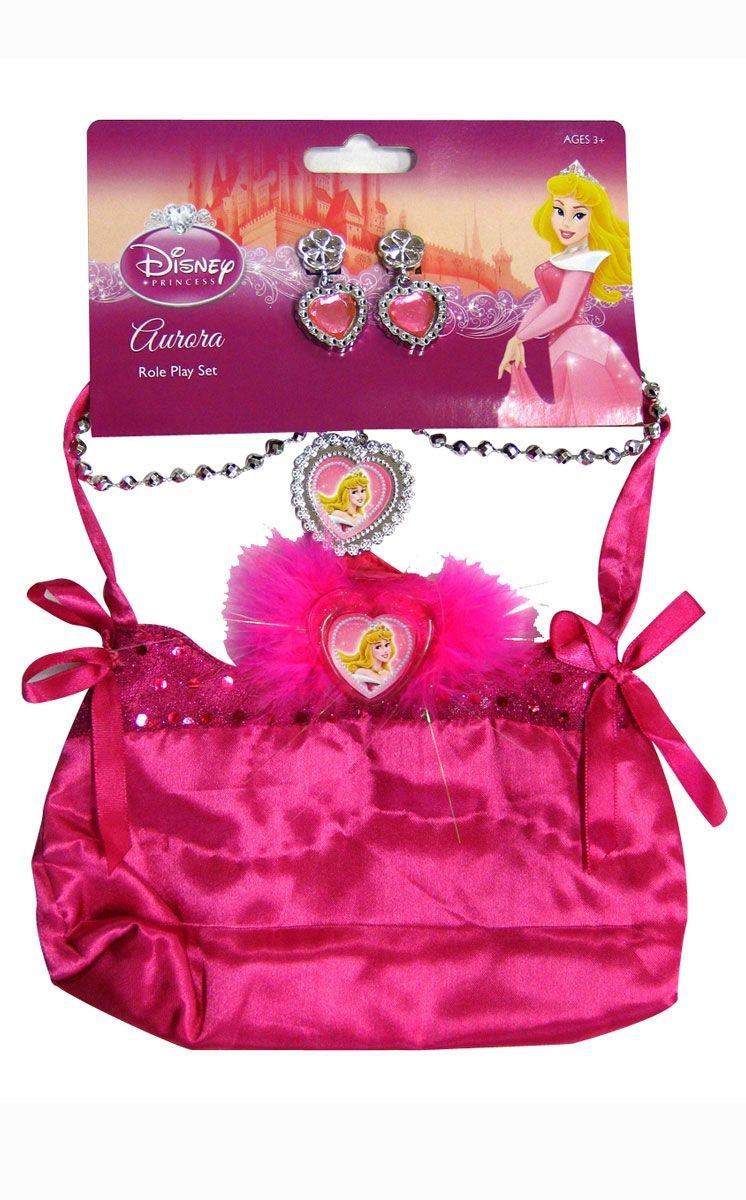 Sleeping Beauty Aurora Bag and Jewellery Child Accessory Set