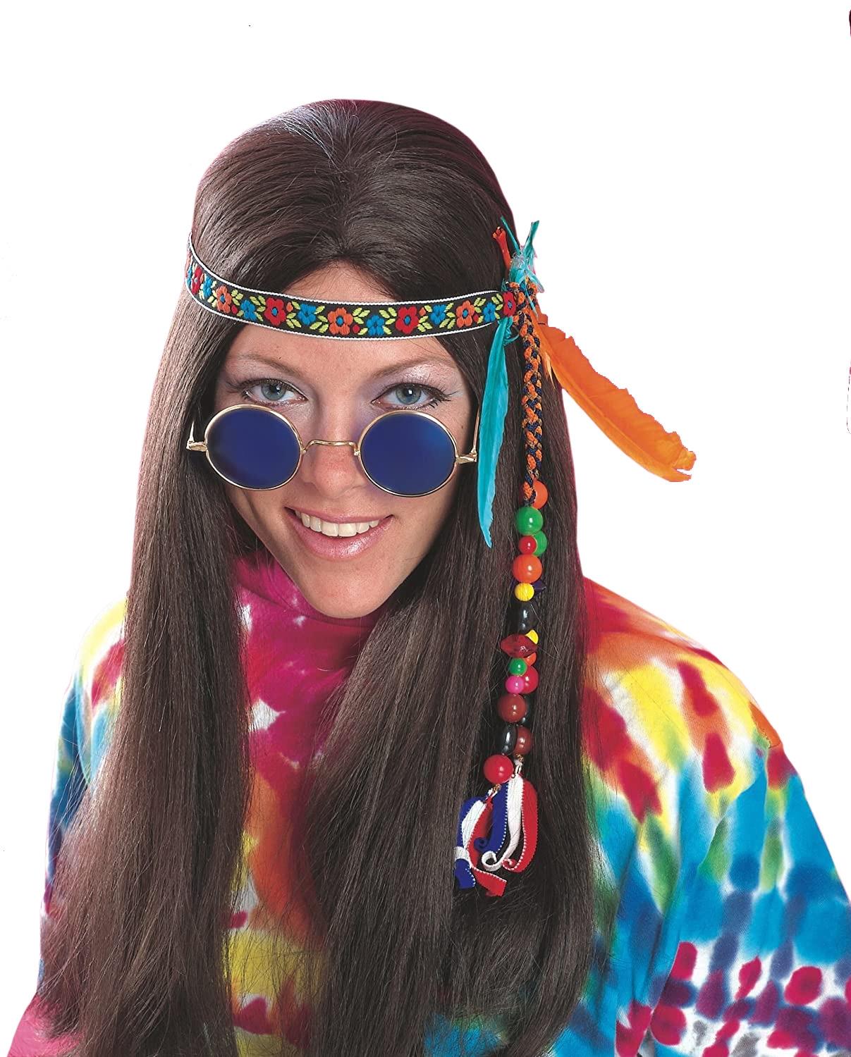 Headband With Feathers Adult Costume Accessory