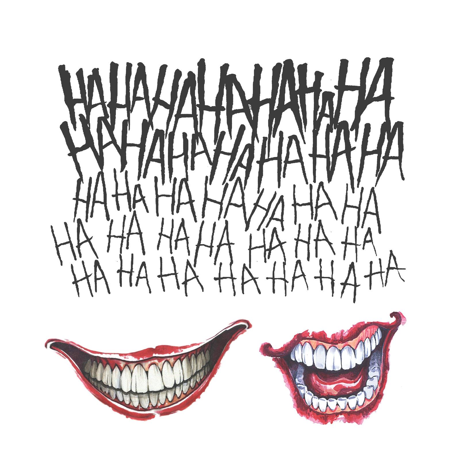 Suicide Squad Joker Tattoo Makeup Kit