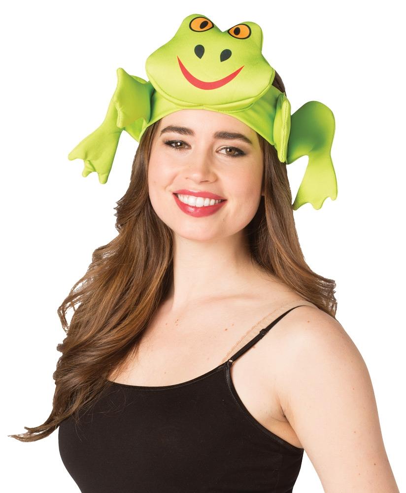 Frog Headband Adult Costume Accessory