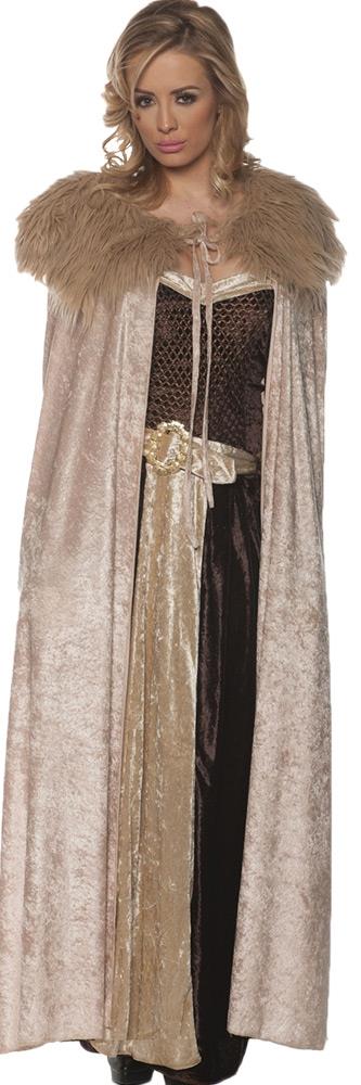 Beige Renaissance Adult Cape