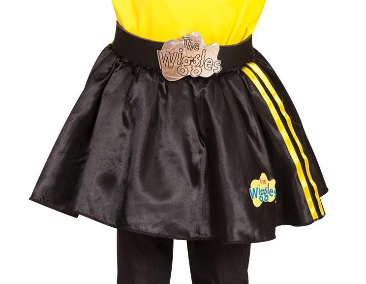 The Wiggles Emma Yellow Wiggle Skirt Child Costume Accessory 3-5