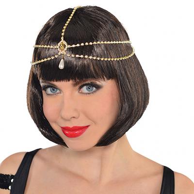 Roaring 20's Hair Jewellery   Headband Adult Costume Accessory