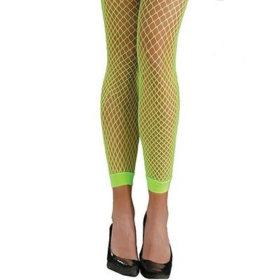 Awesome 80's Neon Fishnet Leggings Adult Costume Accessory