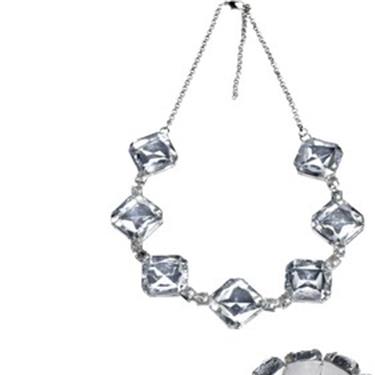 Roaring 20's Faux Crystal Jewellery Set Adult Costume Accessory