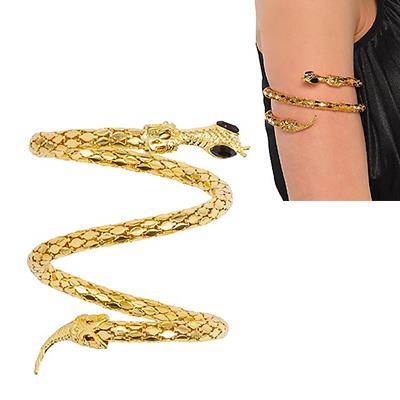 Gods & Goddesses Asp Snake Gold Armband Adult Costume Accessory