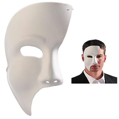 Phantom White Adult Mask