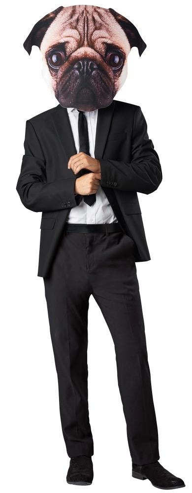 Pug's Life Dog Adult Mask