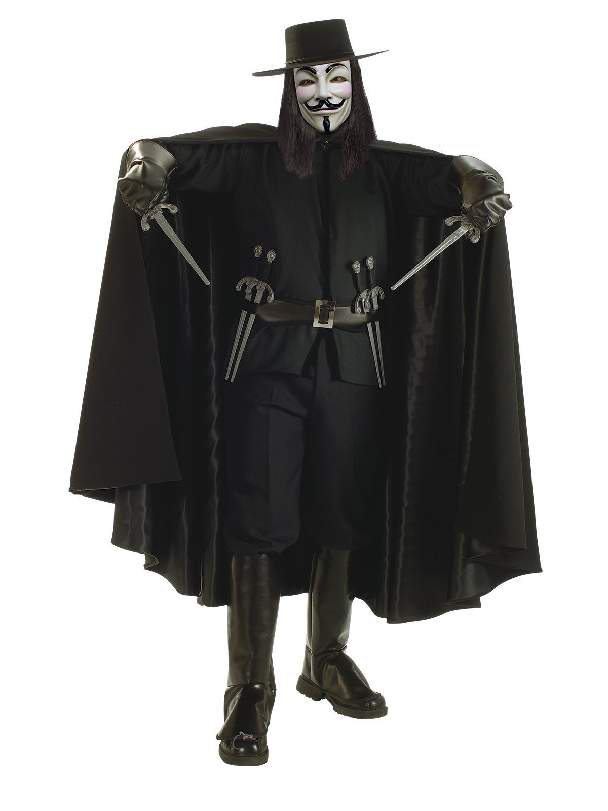 V For Vendetta Collector's Edition Adult Costume Standard