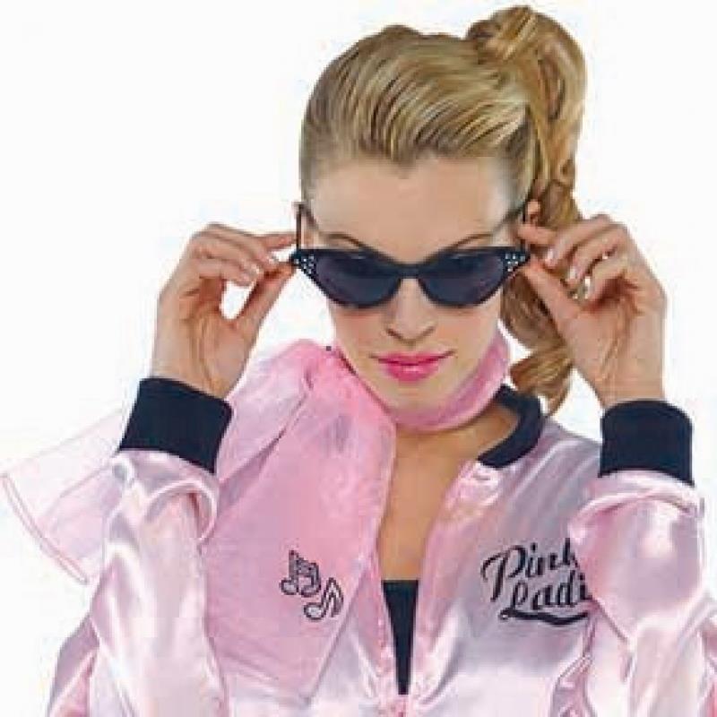 Pink Neck Scarf Adult Costume Accessory
