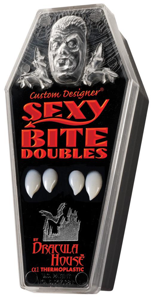 Sexy Bites Double Fangs Adult Costume Accessory