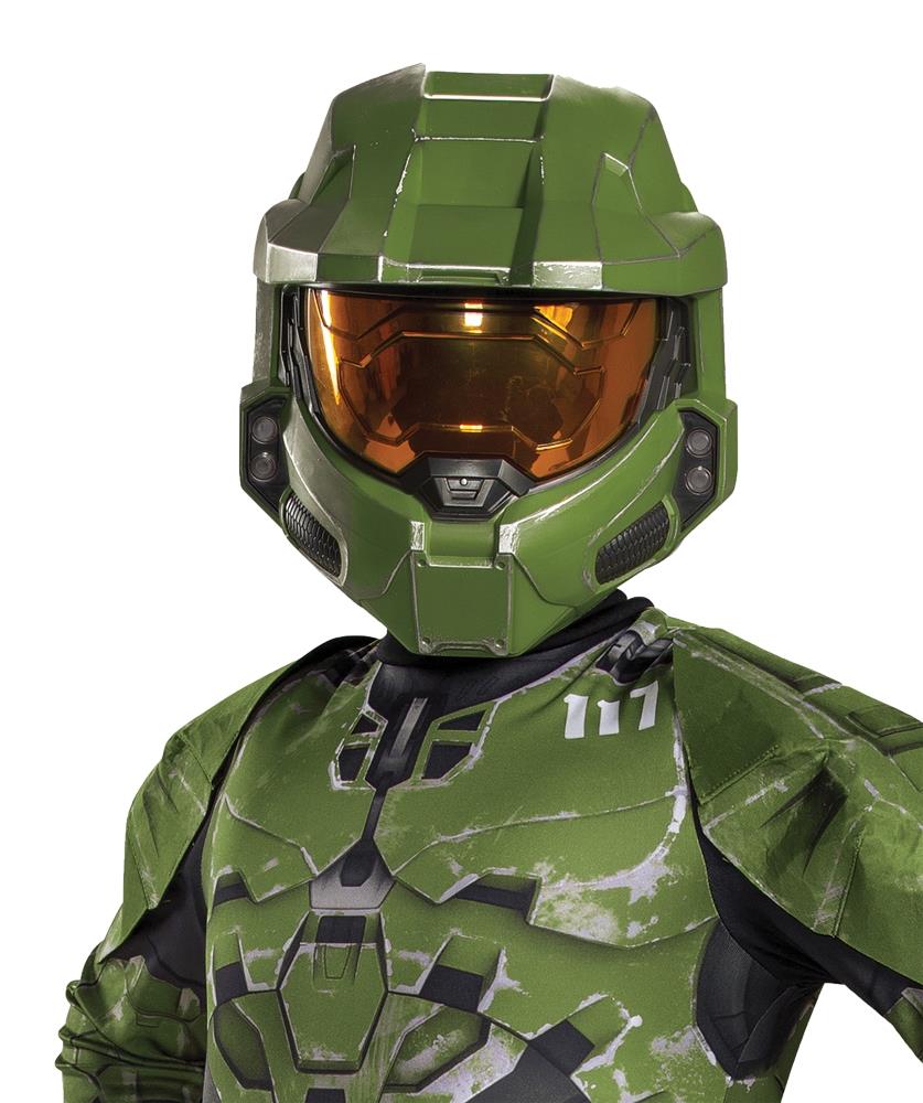 Halo Infinite Master Chief Half Child Mask