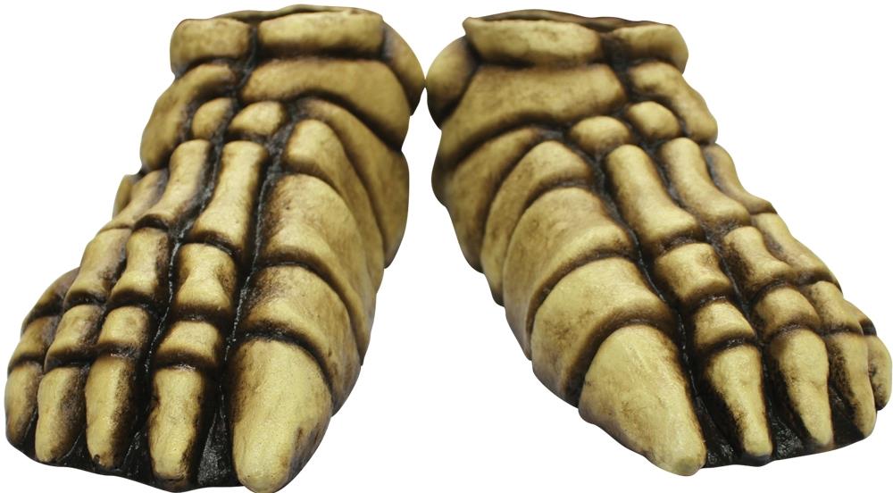 Skeleton Bone Colour Feet Adult Shoe Covers