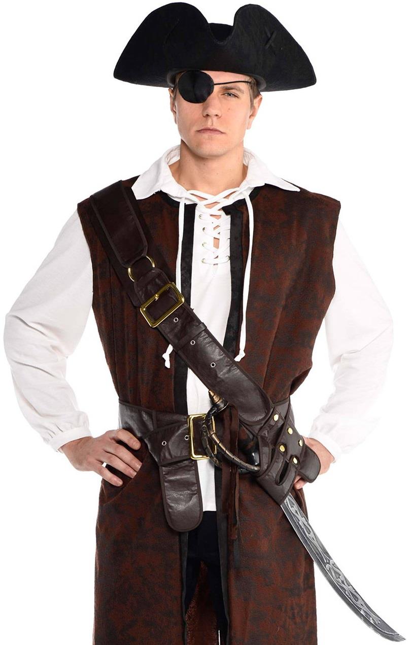 Pirate Bandolier Belt Adult Costume Accessory