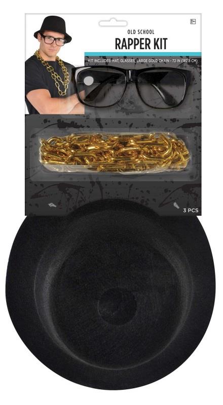 Rapper Adult Costume Kit